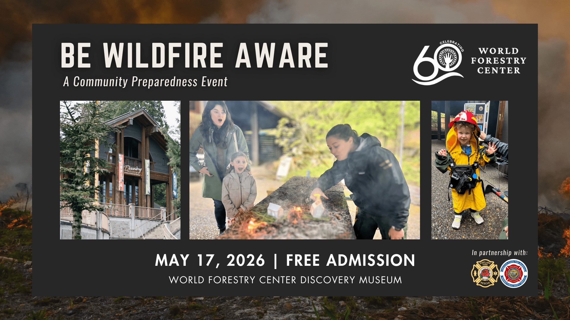 Be Wildfire Aware | Free Day at the Discovery Museum