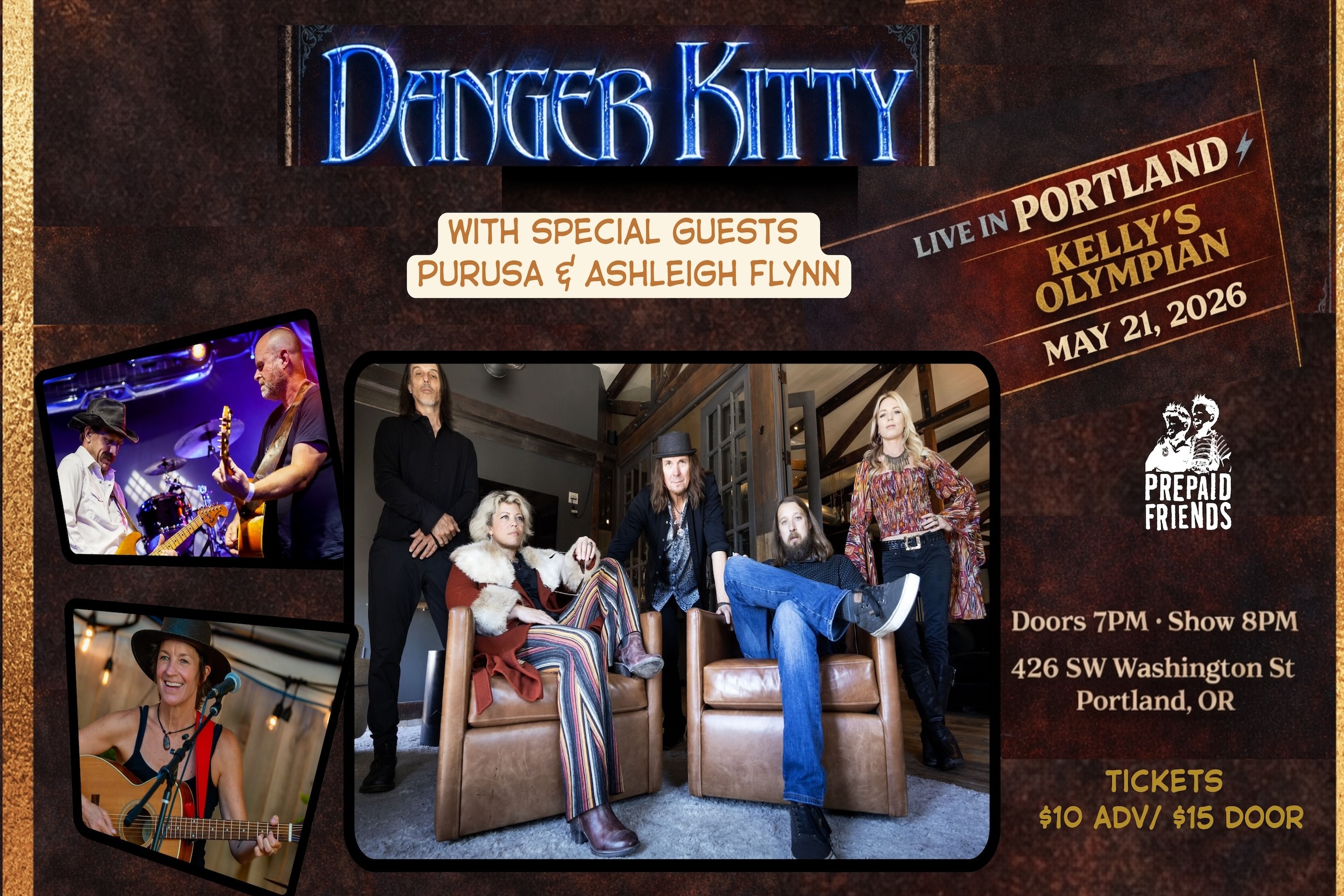 Danger Kitty, Purusa, Ashleigh Flynn