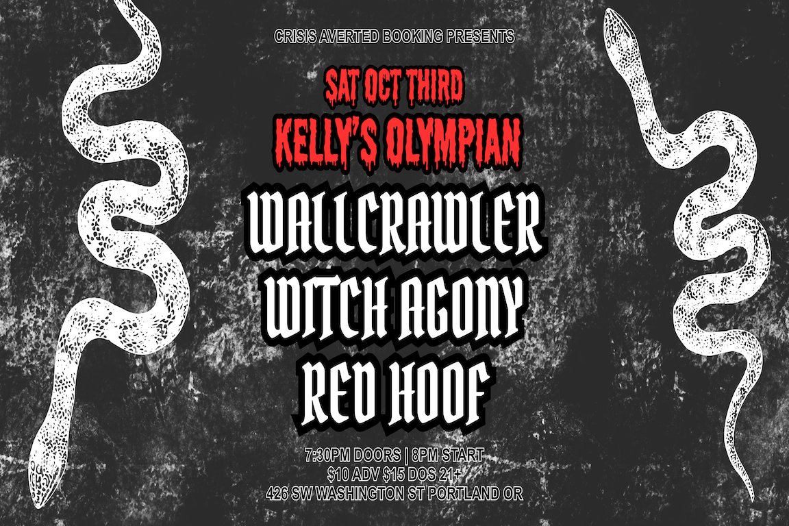 Wallcrawler, Witch Agony, Red Hoof