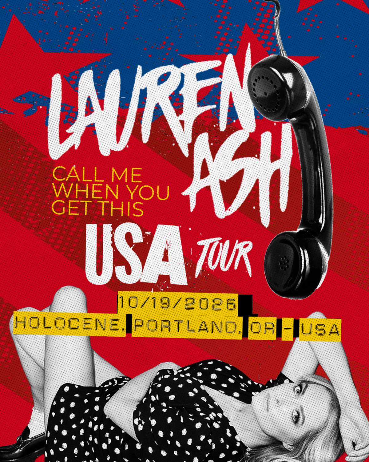 Lauren Ash – w/ New Here – 21+