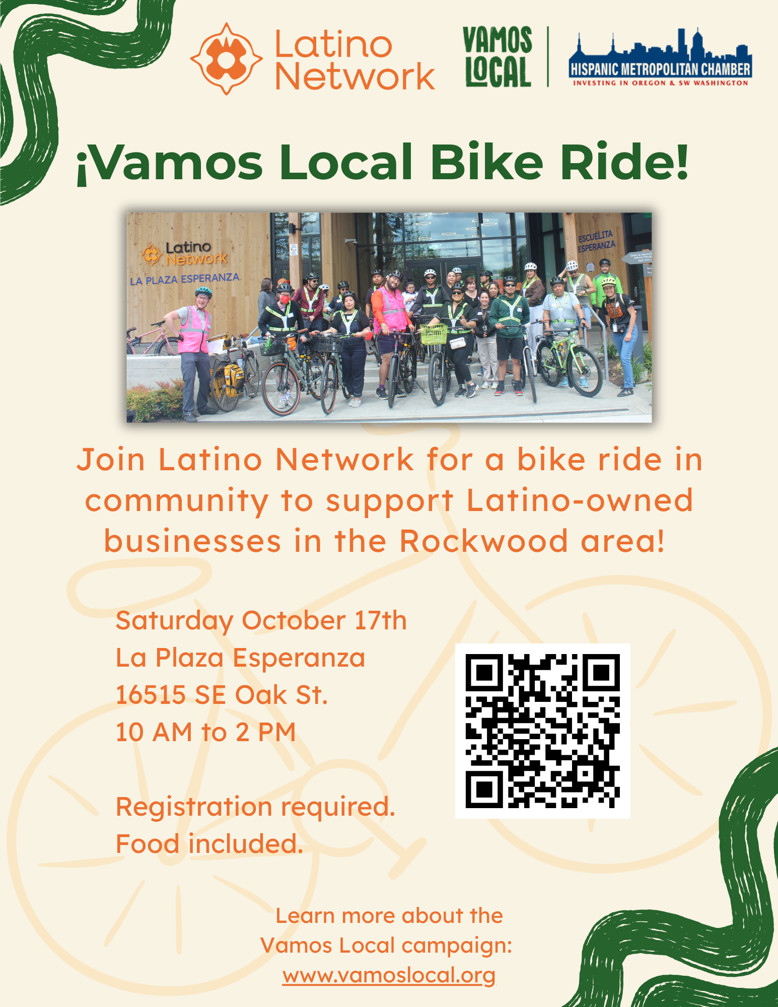 Vamos Local Bike Ride