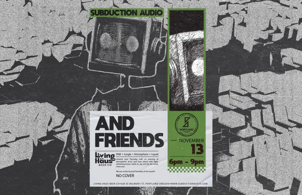 Subduction Audio and Friends at Living Haus Beer Co